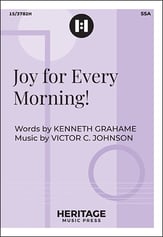 Joy for Every Morning! SSA choral sheet music cover